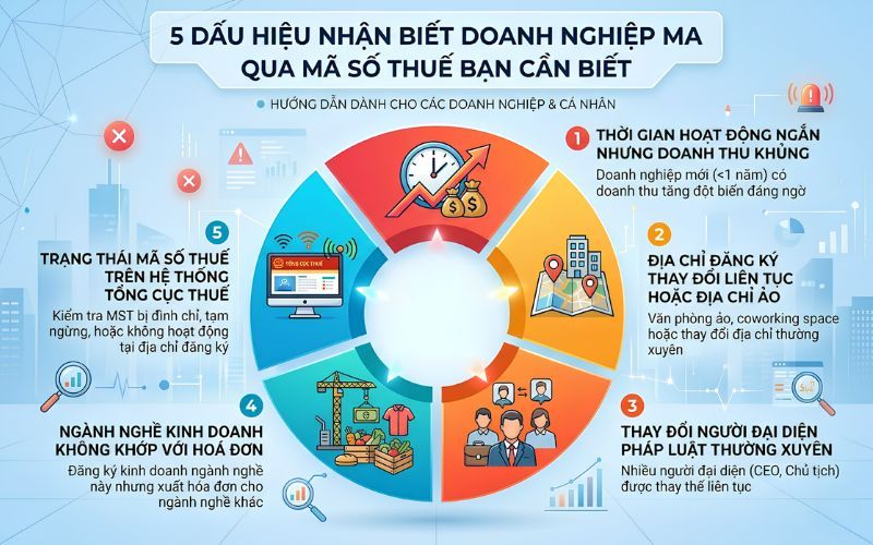 Cách nhận biết công ty ma