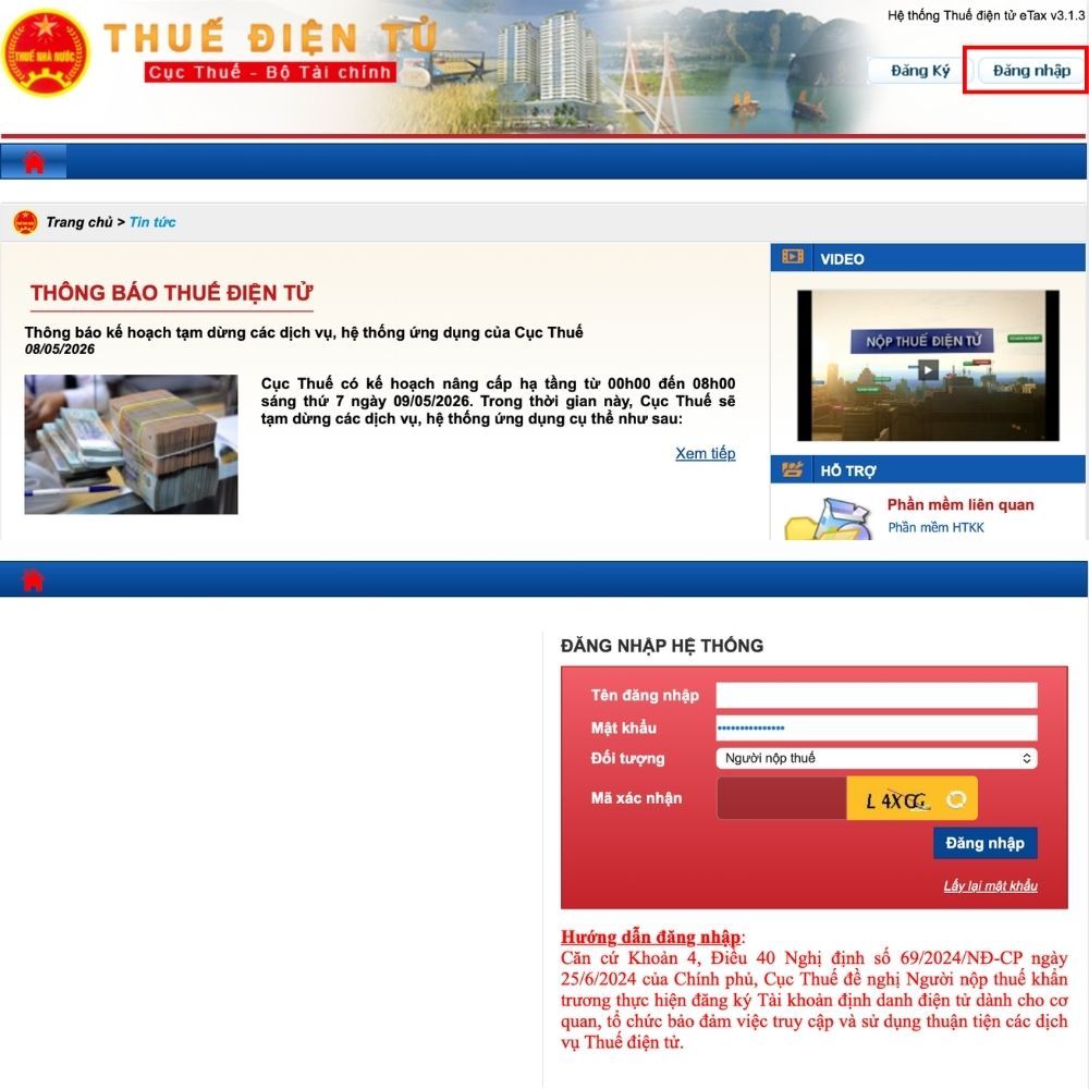Tra cứu mã số thuế người phụ thuộc qua website Thuế điện tử 7